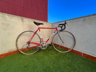 Bicicleta de carretera clásica