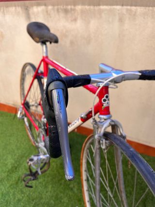 Bicicleta de carretera clásica