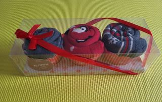 CALCETINES NAVIDAD FORMA DE MAGDALENA