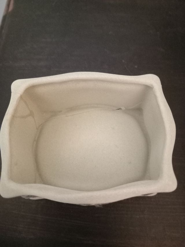 Bomboniera/portagioie in Capodimonte colore verde