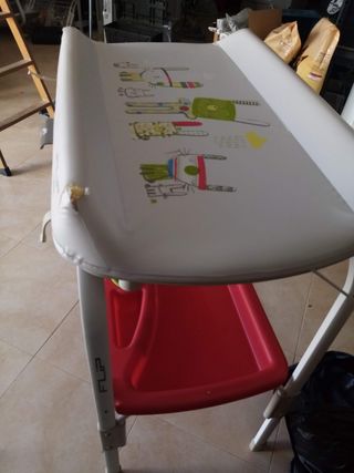 Bañera cambiador bebe