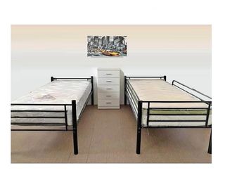 Litera metalica 90x190cm con colchones