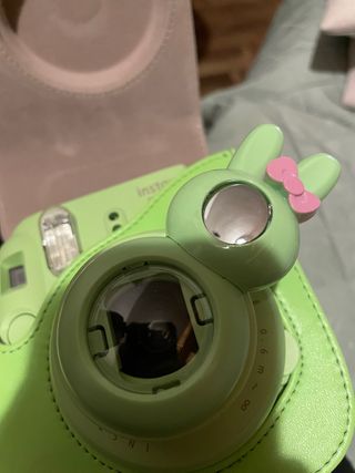 Cámara fujifilm con accesorios