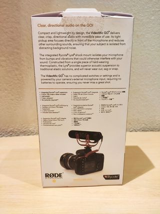 Micrófono Rode Videomic Go