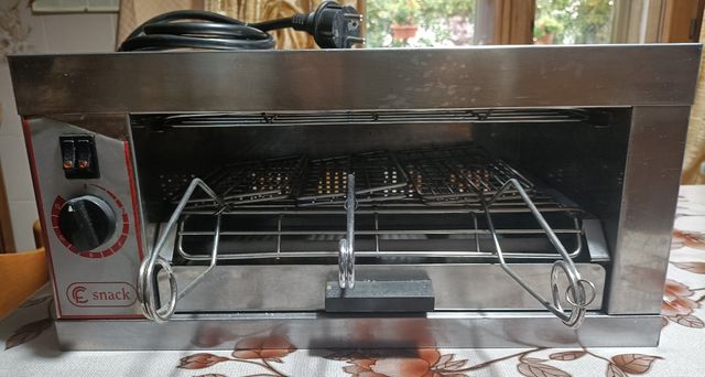 Tostiera/fornetto professionale in acciaio