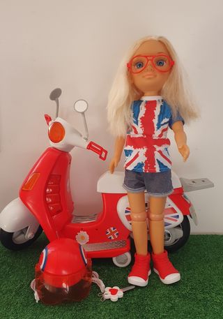 Nancy un día en Londres con moto