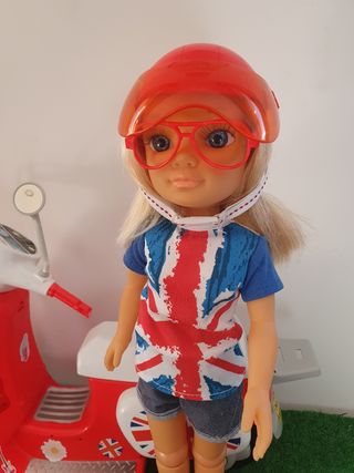 Nancy un día en Londres con moto