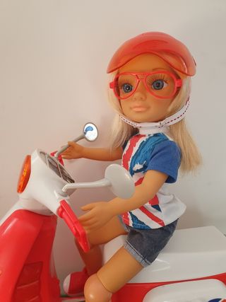 Nancy un día en Londres con moto