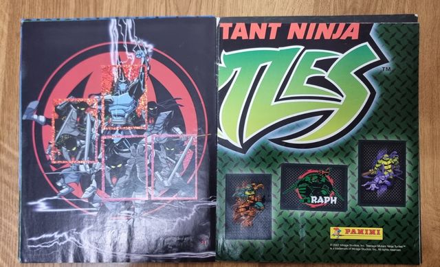 Album cromos Tortugas Ninjas completo