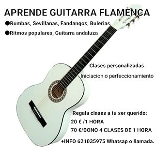 CLASES GUITARRA FLAMENCA