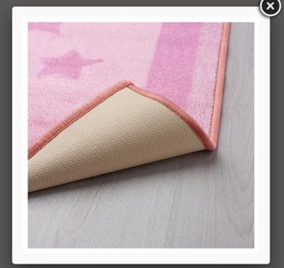 Alfombra estrellas rosa SIN ESTRENAR