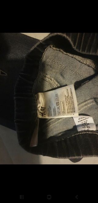 Jeans H&M 8/9 anni colore blu