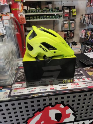 Casco bici SHOT CLIMB fluor
