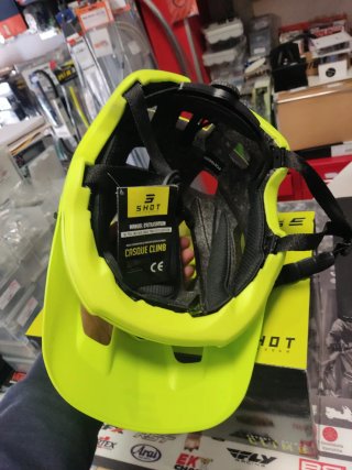 Casco bici SHOT CLIMB fluor