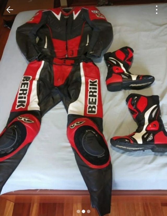 Traje de moto entero  XL