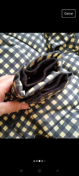 Abrigo mujer acolchado grueso Tijuana talla 36