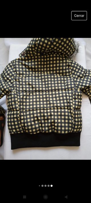 Abrigo mujer acolchado grueso Tijuana talla 36