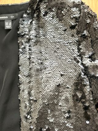 BLAZER LENTEJUELAS MANGO XS