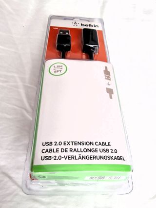 BELKIN CABLE 2.0 USB-A MACHO a HEMBRRA USB-A 