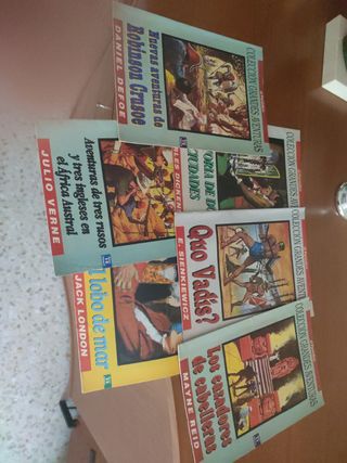 Lote colección grandes aventuras