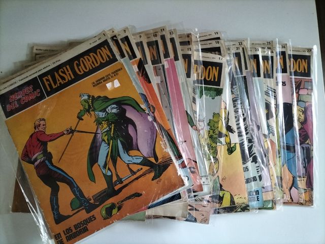 FASCÍCULOS DE FLASH GORDON O FASCÍCULOS SUELTOS