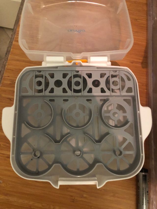 sterilizzatore biberon e ciucci da microonde