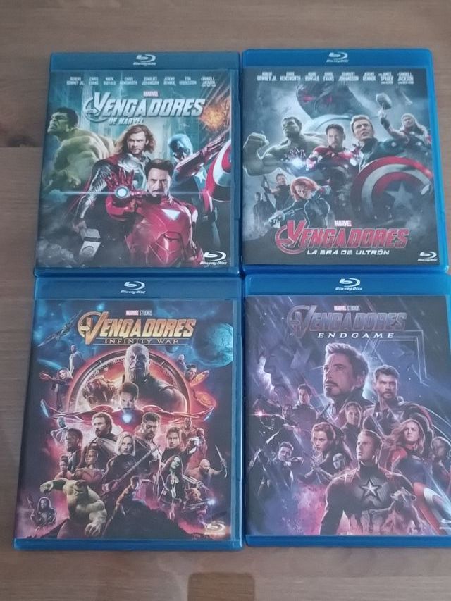 Pack Los Vengadores Bluray