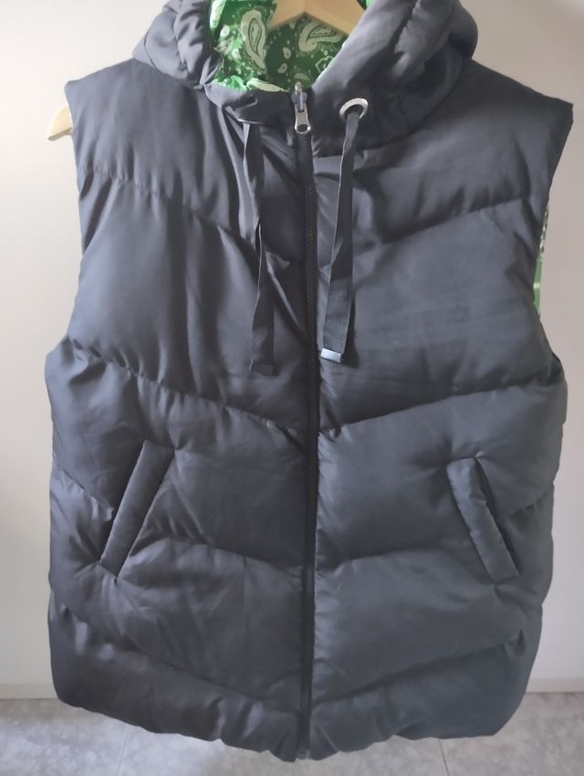 Chaleco acolchado reversible