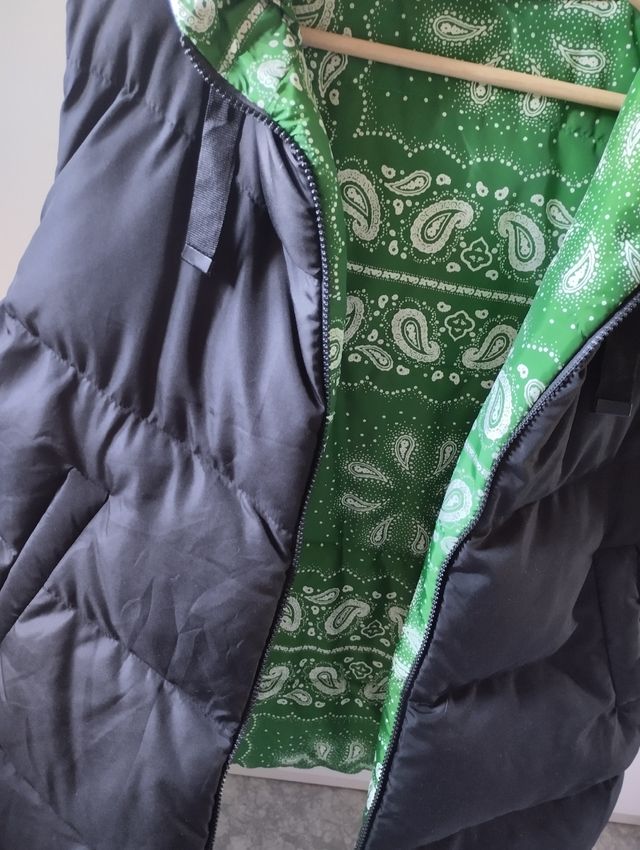 Chaleco acolchado reversible