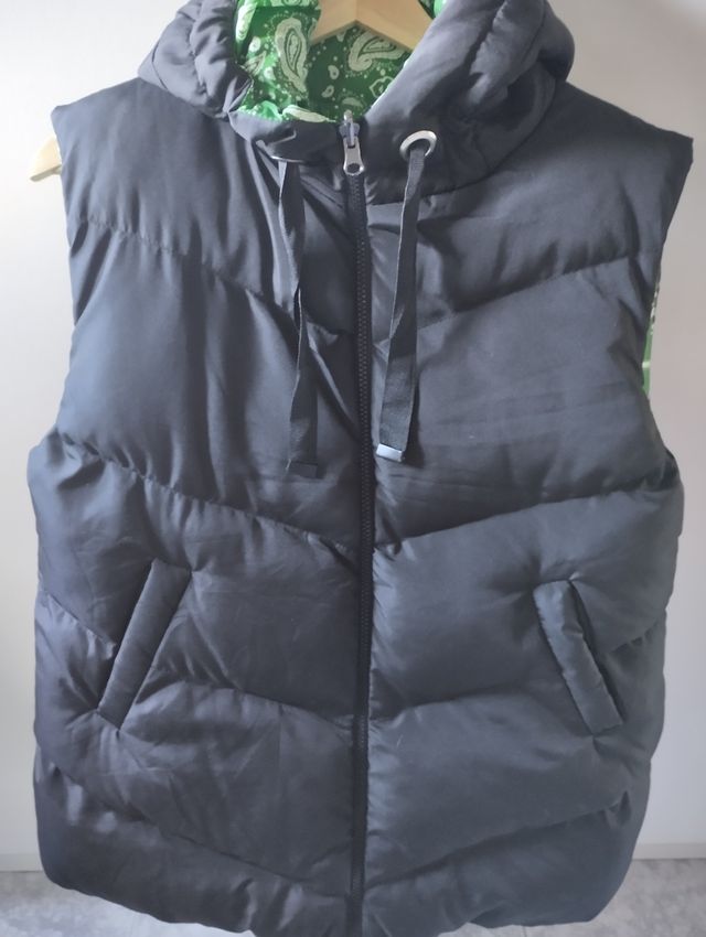 Chaleco acolchado reversible