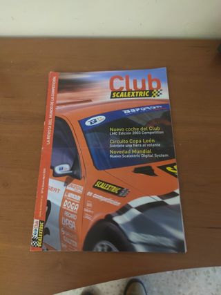 Scalextric 6 revistas Club Scalextric