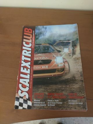 Scalextric 3 revistas Club Scalextric