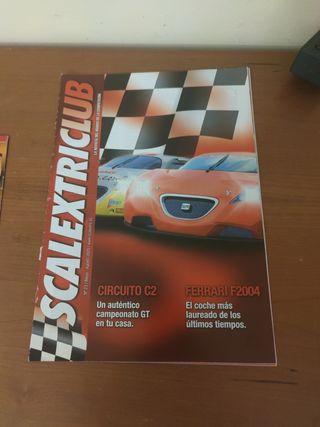 Scalextric 3 revistas Club Scalextric