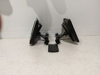 Doble Pantalla usb Vatech coche con soportes.