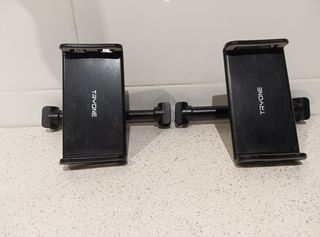 Doble Pantalla usb Vatech coche con soportes.
