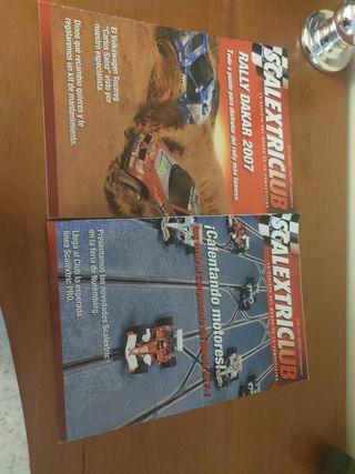 Scalextric revistas Club Scalextric