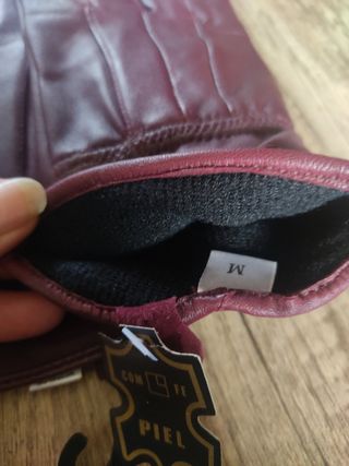 Guantes de piel