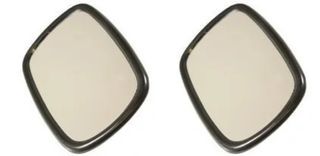 Pareja de espejos retrovisores y faldillas