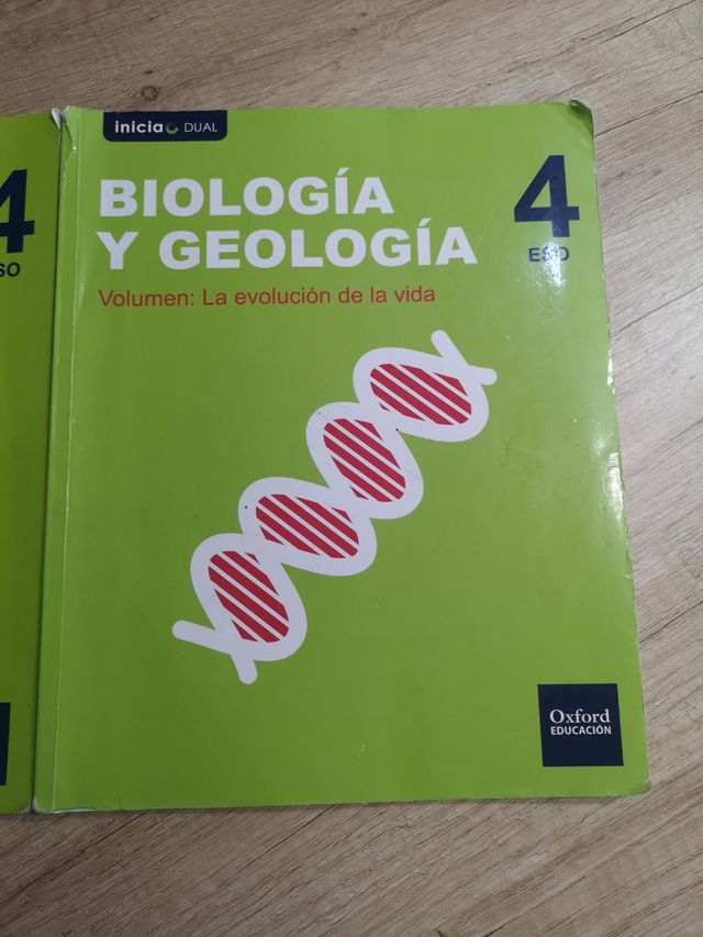 Libros biología 4° de ESO