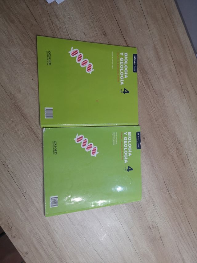 Libros biología 4° de ESO