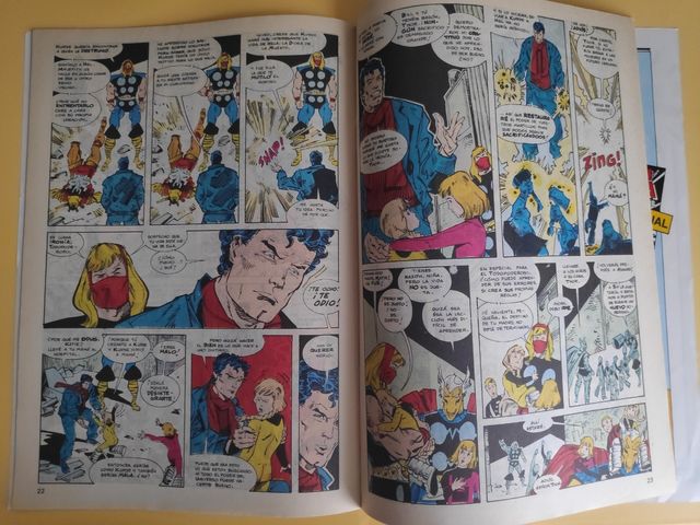 Comic Thor en Secrets WARS II