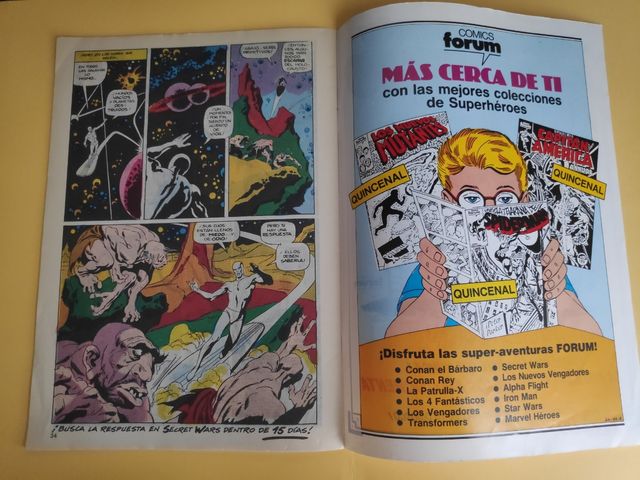 Comic Thor en Secrets WARS II