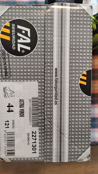 Zapatos seguridad Fal