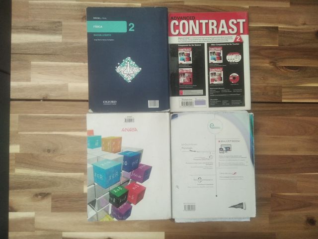 Libros de texto 2° Bachillerato