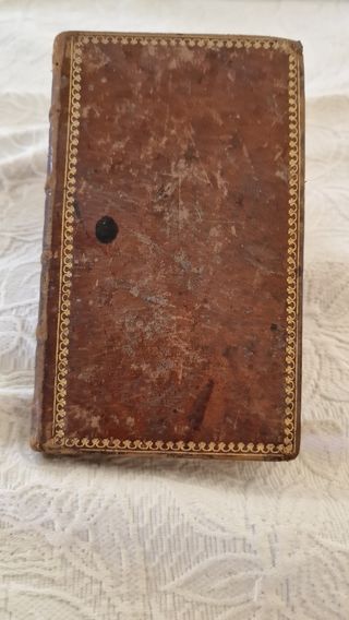 Libro litúrgico antiguo de 1752.