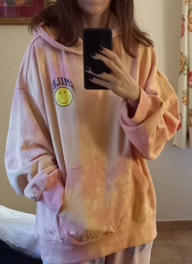 Sudadera Smiley Tie&dye