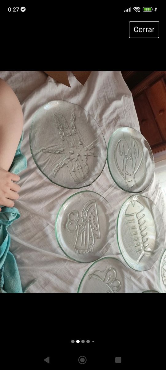 Pack de platos decorativos LA MEDITERRÁNEA