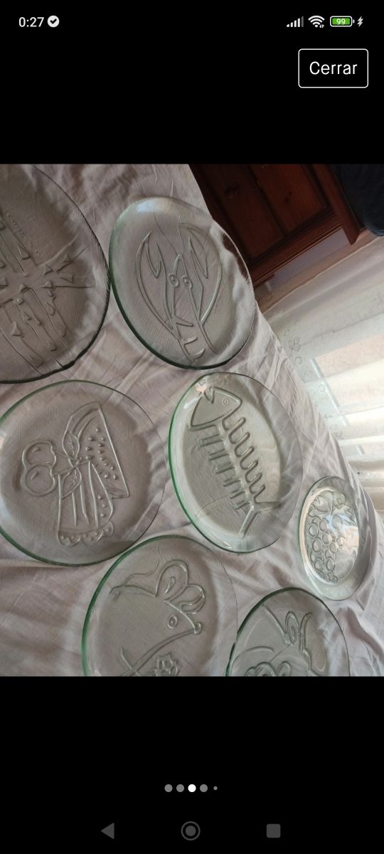 Pack de platos decorativos LA MEDITERRÁNEA