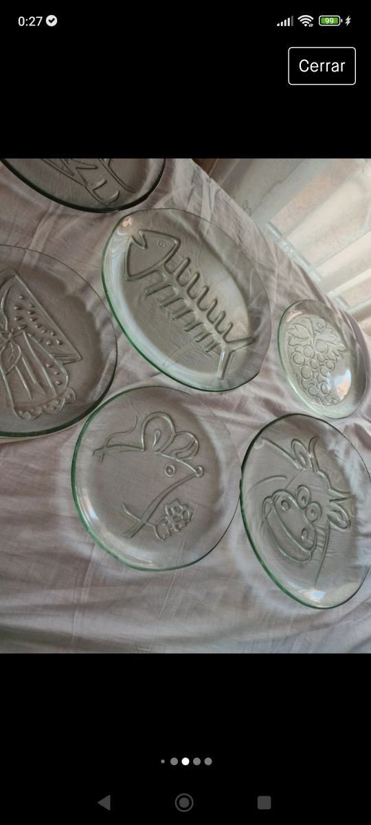 Pack de platos decorativos LA MEDITERRÁNEA