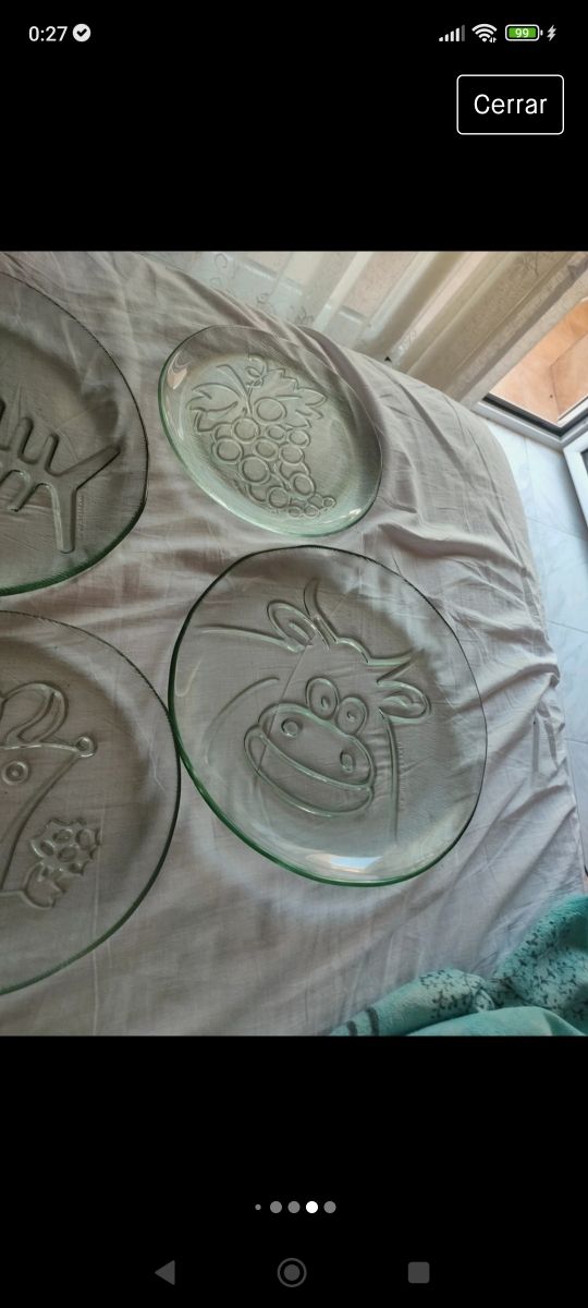 Pack de platos decorativos LA MEDITERRÁNEA